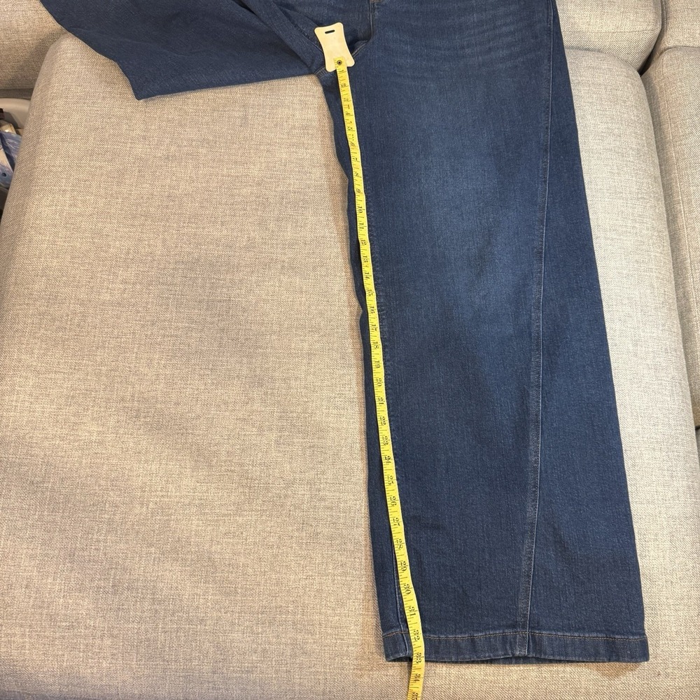 Sofía Jeans Diana Palazzo Super High Rise Wide Leg Denim Women's 20W - Picture 9 of 11